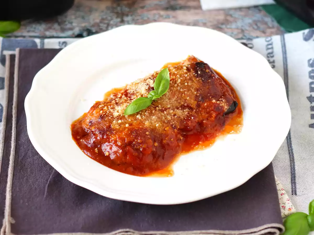 Aubergine parmigiana, den traditionelle opskrift forklaret trin for trin! - foto 3