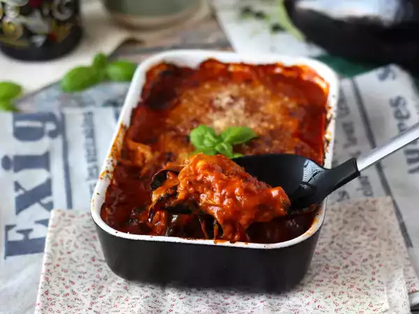 Opskrift Aubergine parmigiana, den traditionelle opskrift forklaret trin for trin!