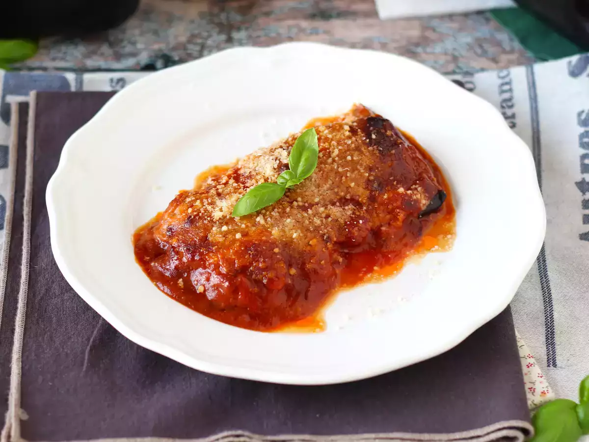 Aubergine parmigiana – traditionel italiensk opskrift trin for trin - foto 3