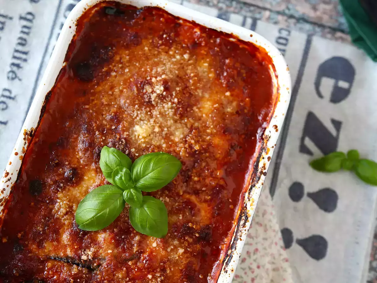 Aubergine parmigiana – traditionel italiensk opskrift trin for trin - foto 4