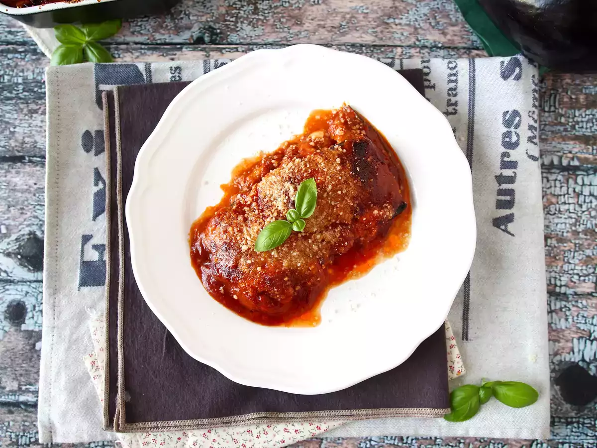 Aubergine parmigiana – traditionel italiensk opskrift trin for trin - foto 6