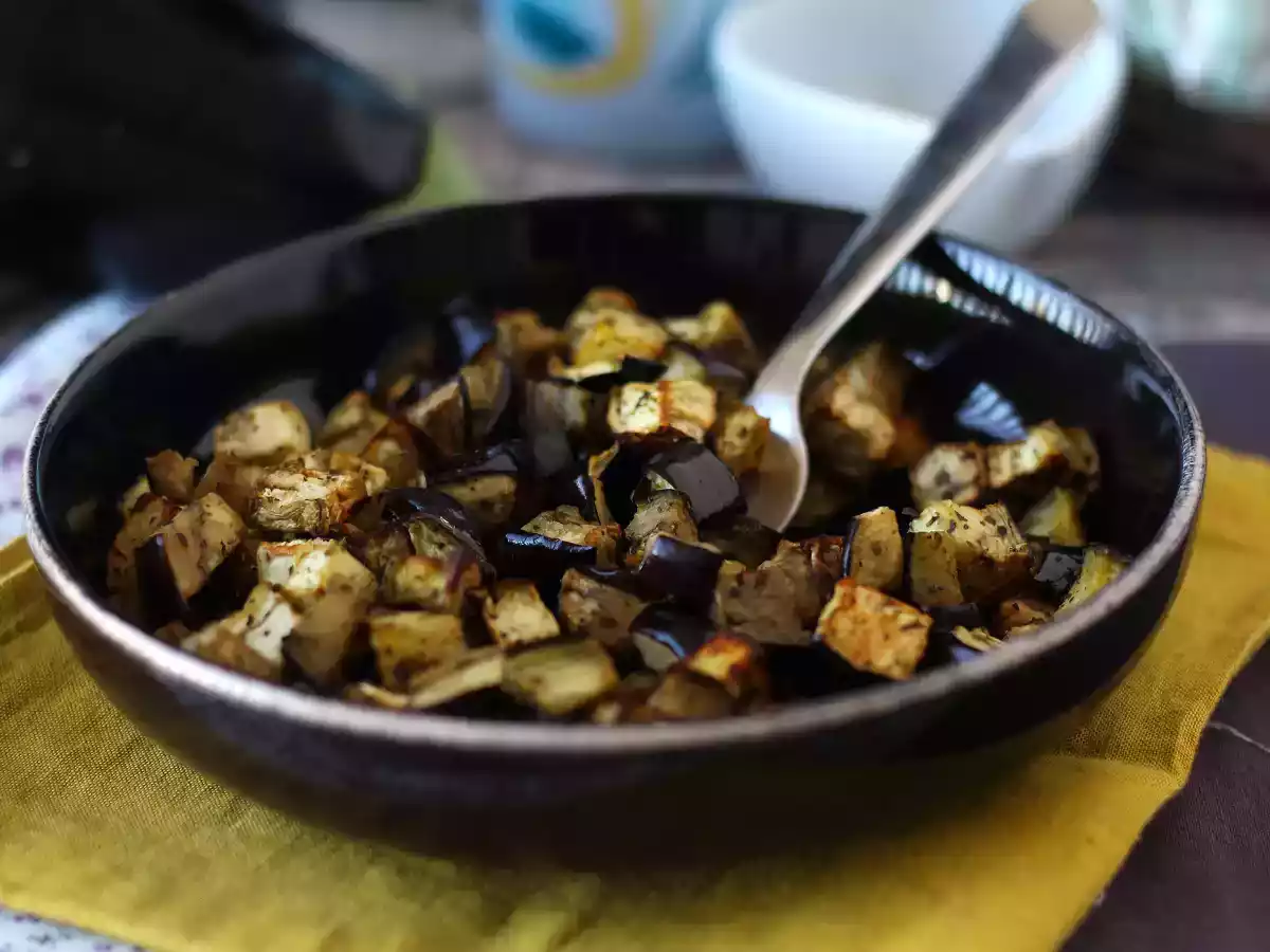 Auberginer i airfryer: det lette tilbehør, der er klar på ingen tid - foto 2