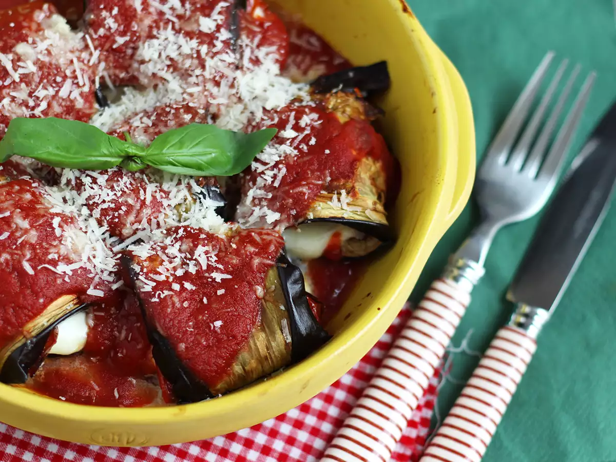 Aubergineruller à la parmigiana - foto 5