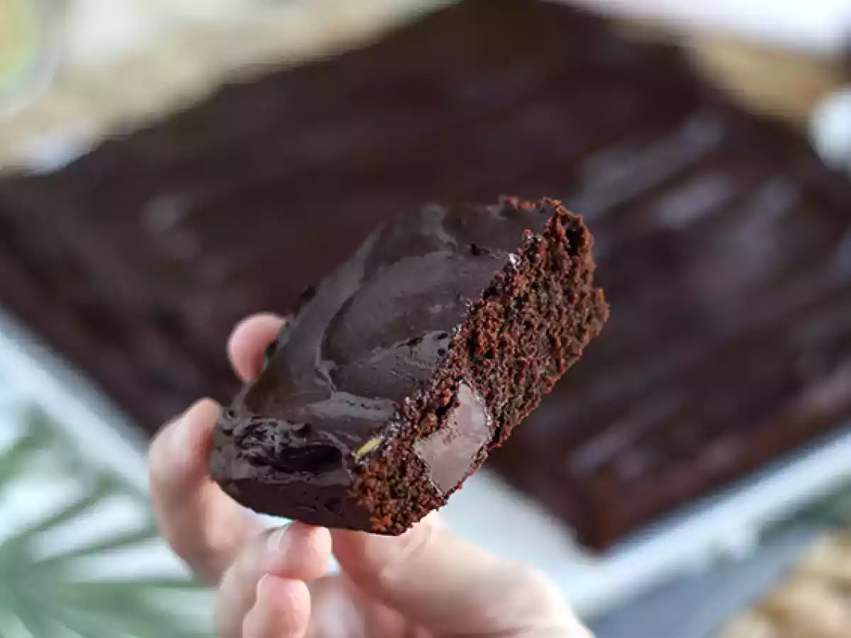 Avocado- og chokoladebrownie uden smør - laktosefri - foto 2