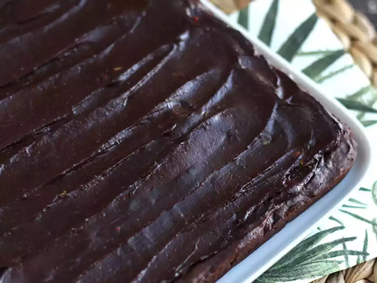 Avocado- og chokoladebrownie uden smør - laktosefri - foto 5