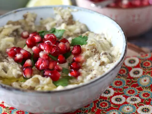 Opskrift Baba ganoush, det lækre libanesiske auberginepålæg