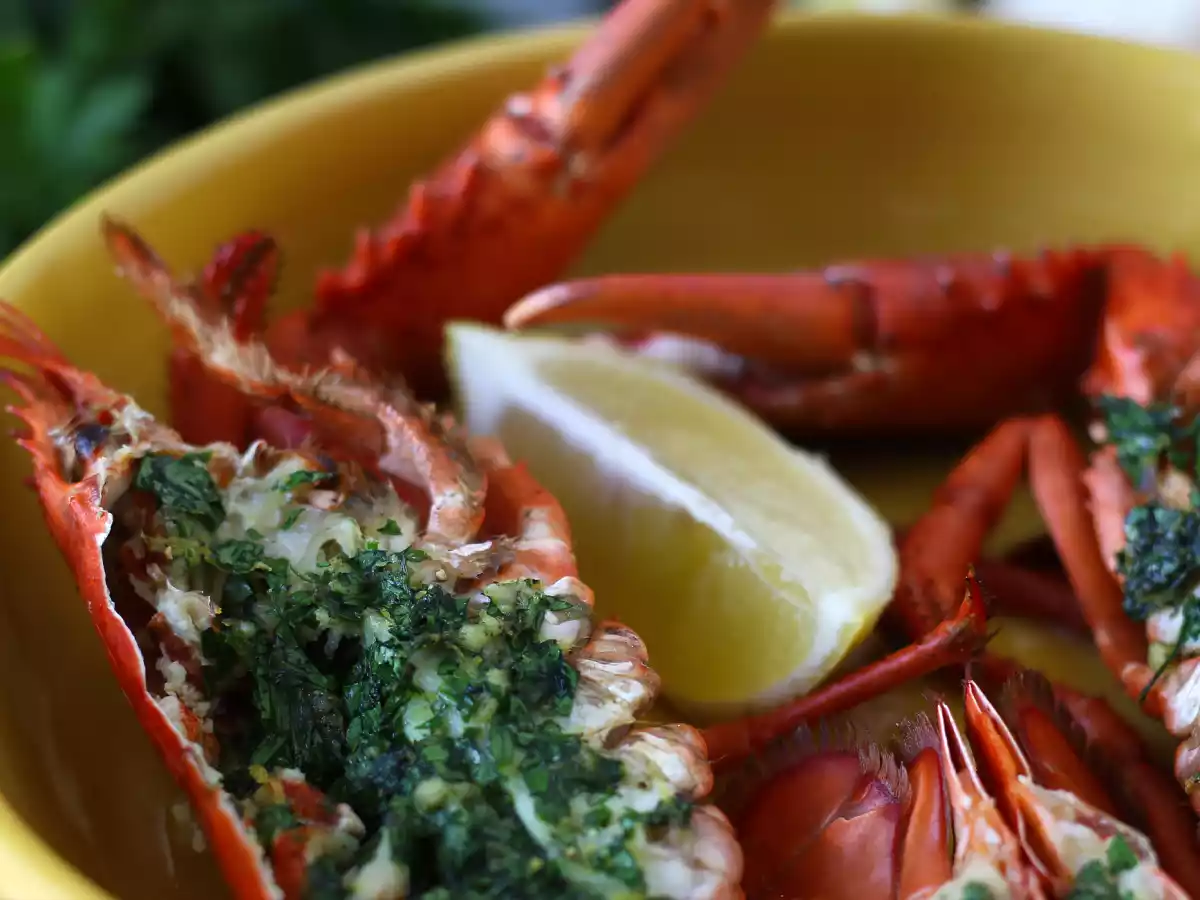 Bagt hummer med persille og citron: enkelhed og raffinement ved bordet. - foto 3