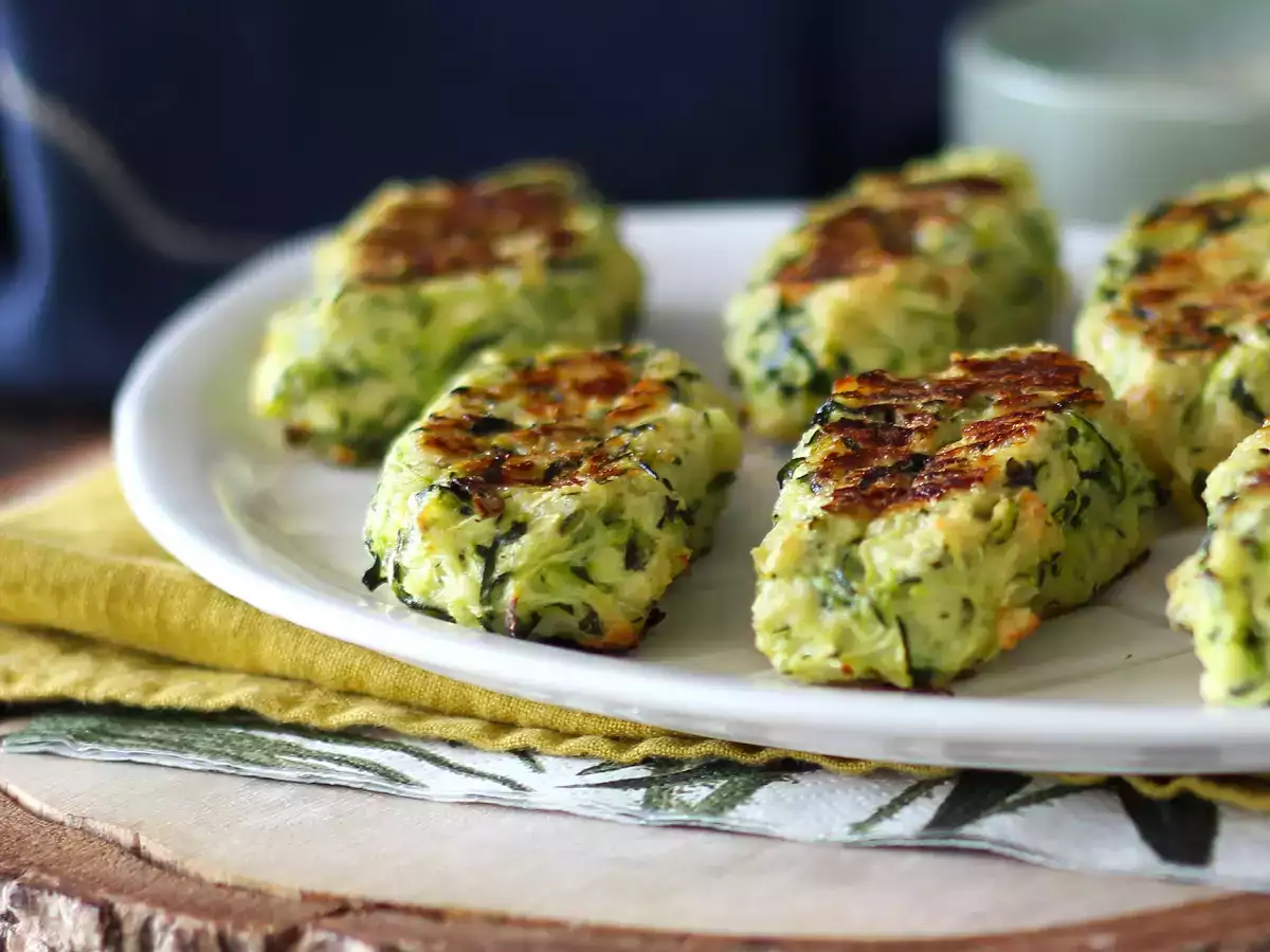Bagte courgettefrikadeller - foto 2