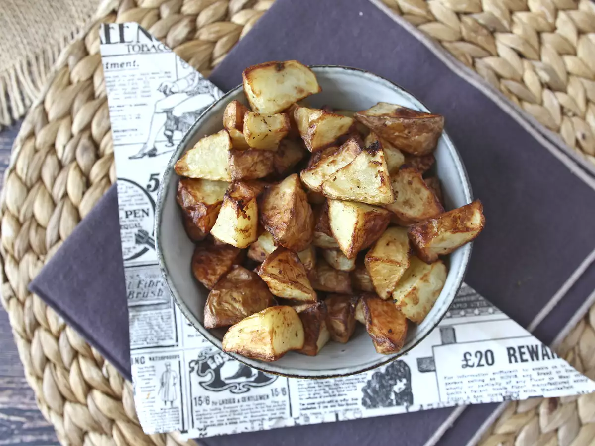 Bagte kartofler i airfryer - foto 4