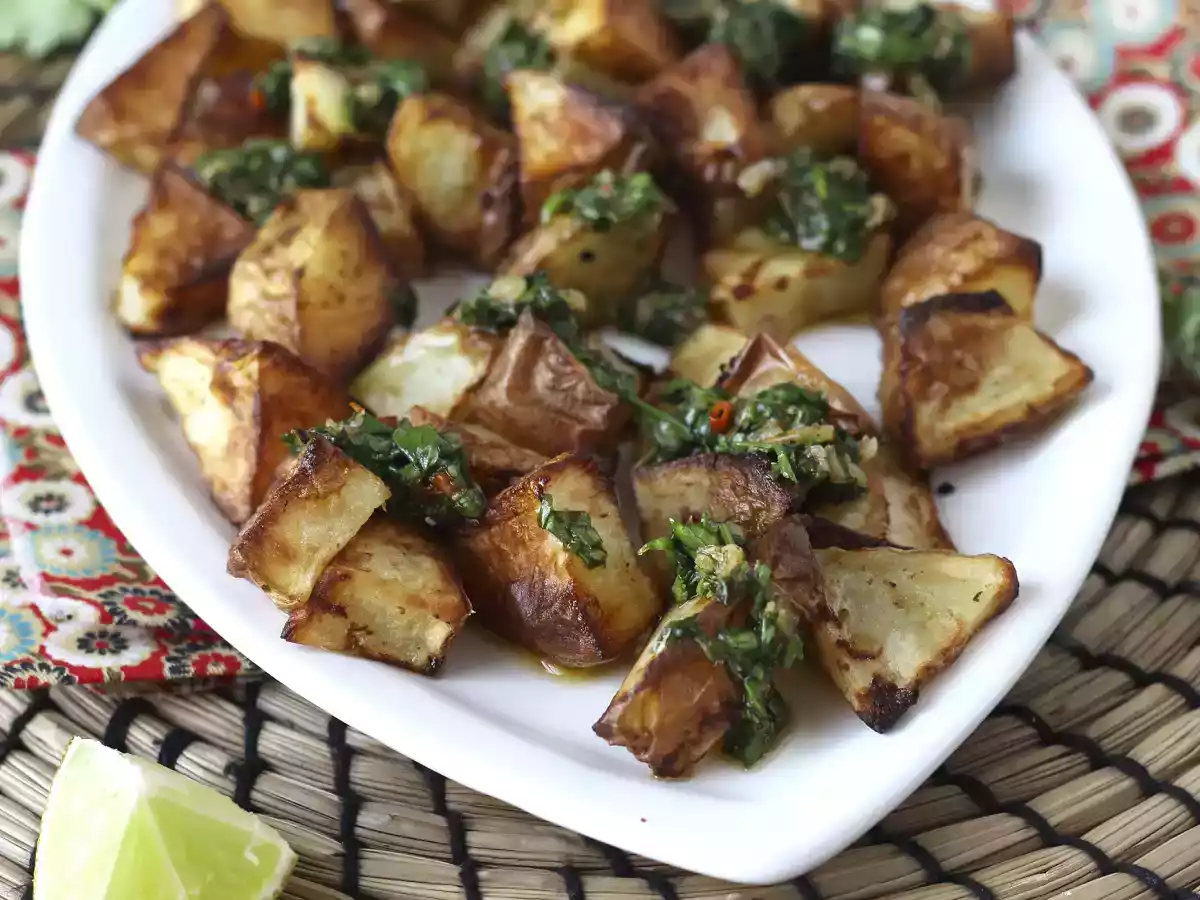 Bagte kartofler med chimichurri - foto 2