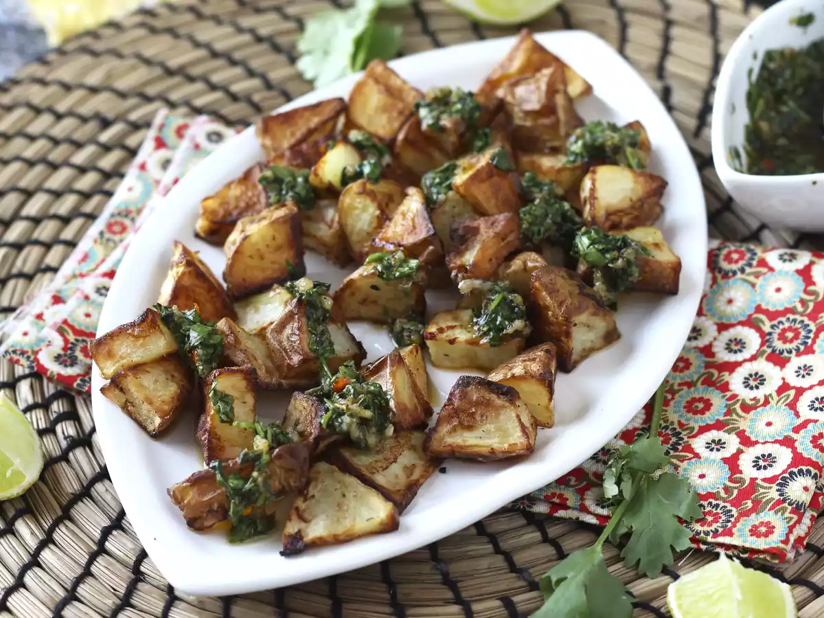 Bagte kartofler med chimichurri - foto 4