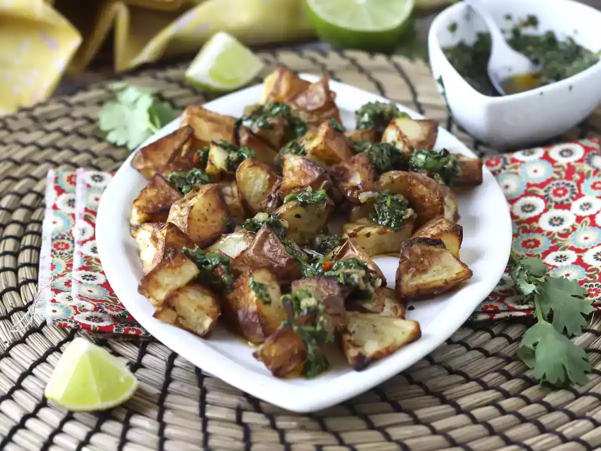 Bagte kartofler med chimichurri - foto 6