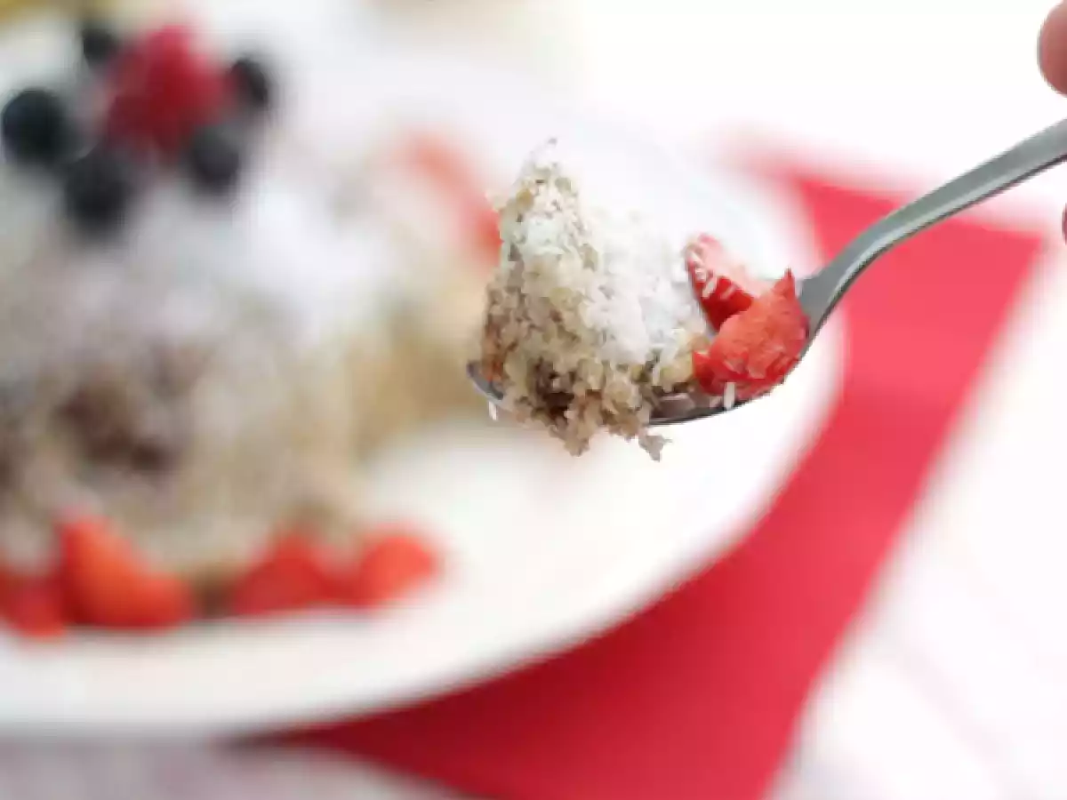 Banan-kokos-bollekage - laktose- og glutenfri - foto 3