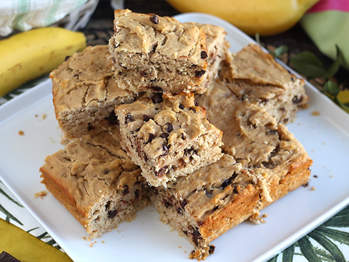 Banan- og chokoladekage - Vegansk og glutenfri - foto 4