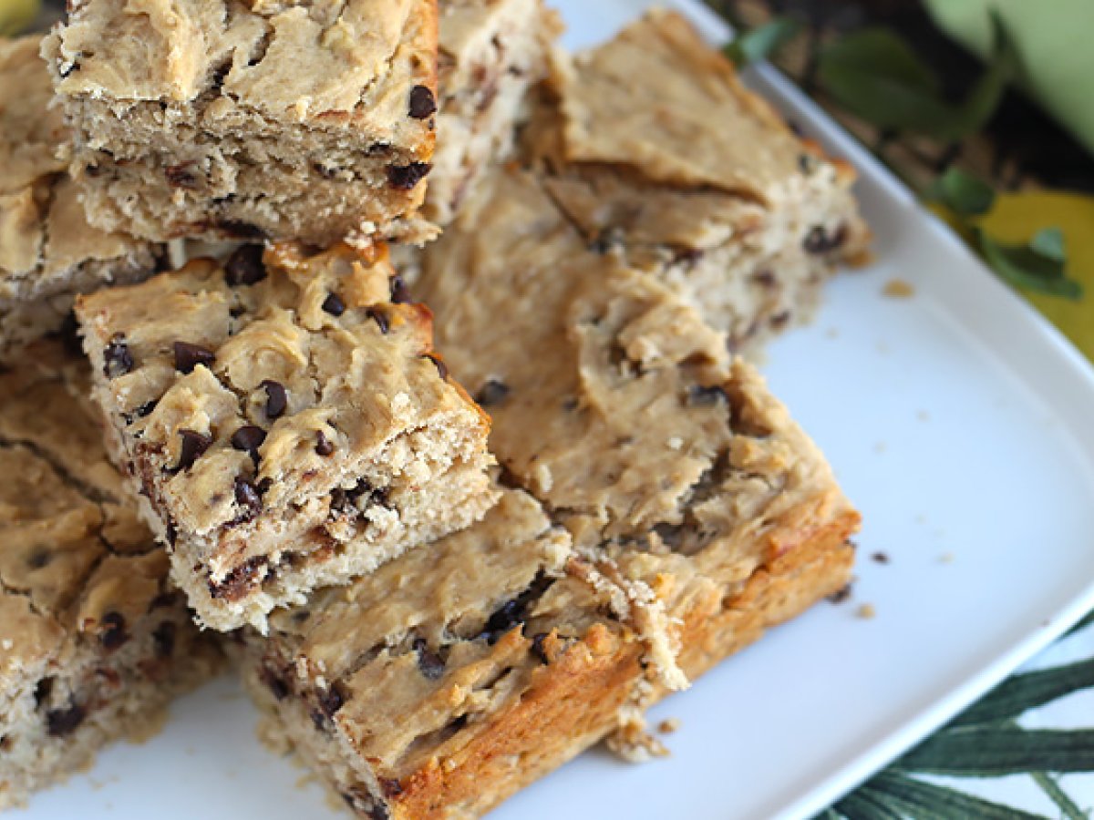 Banan- og chokoladekage - Vegansk og glutenfri - foto 5