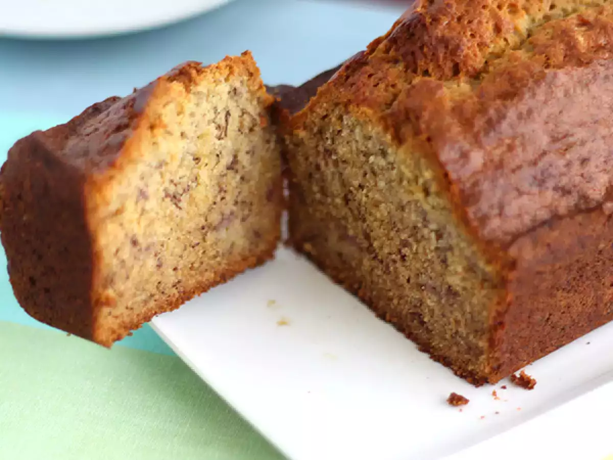 Bananbrød – amerikansk banankage - foto 2