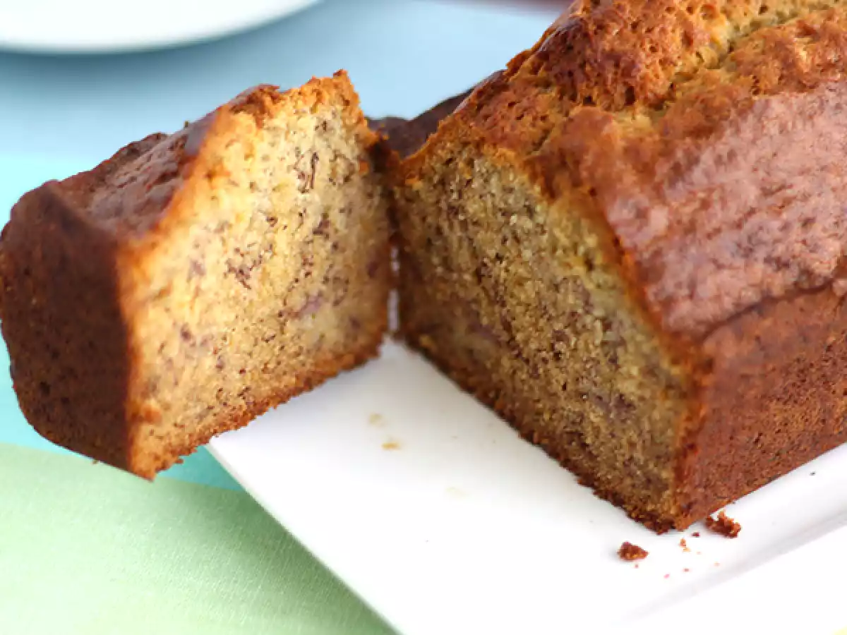 Bananbrød, banankage - foto 2