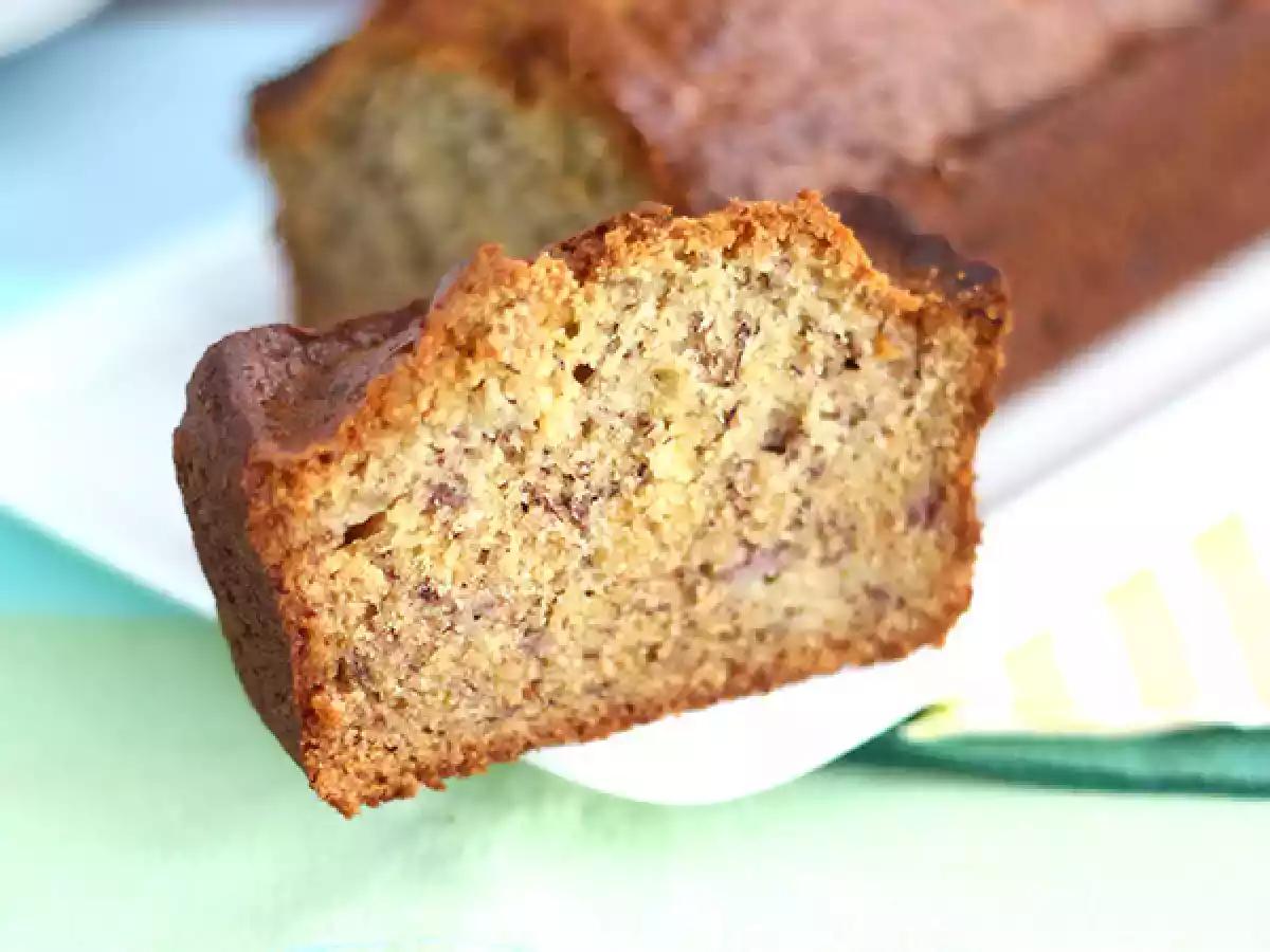 Bananbrød, banankage - foto 3