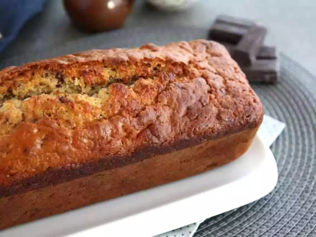 Banan/chokoladekage - Ekstra saftig! - foto 2