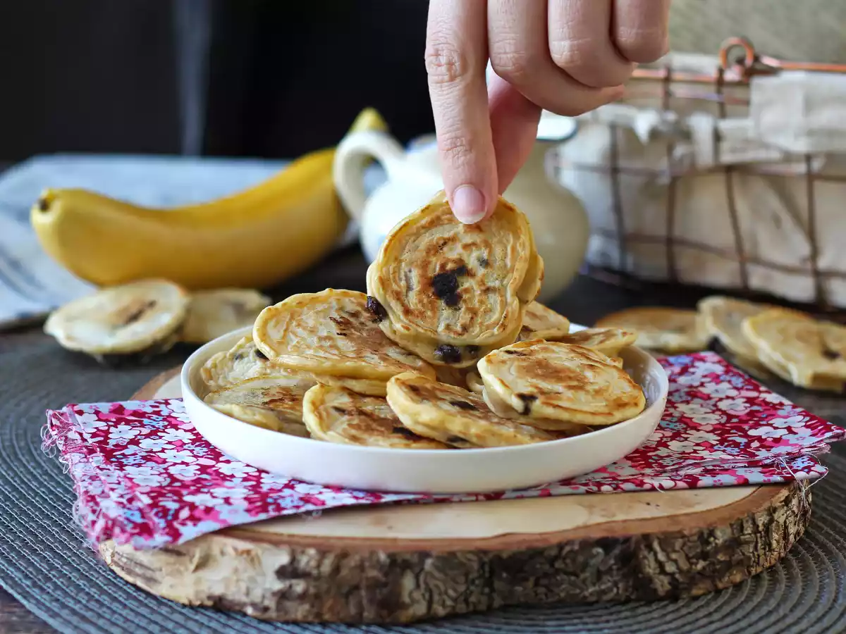 Bananpandekager uden tilsat sukker, perfekte til morgenmad! - foto 2