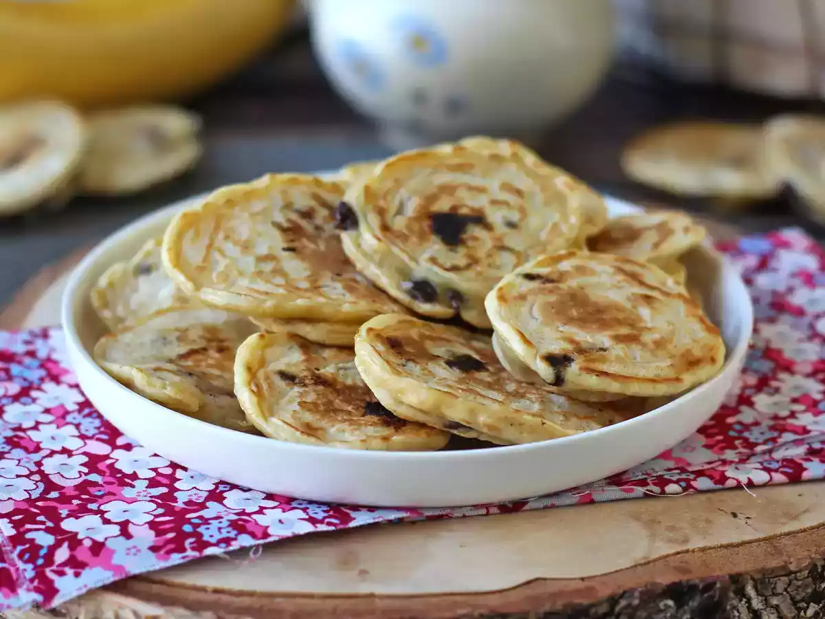 Bananpandekager uden tilsat sukker, perfekte til morgenmad! - foto 3