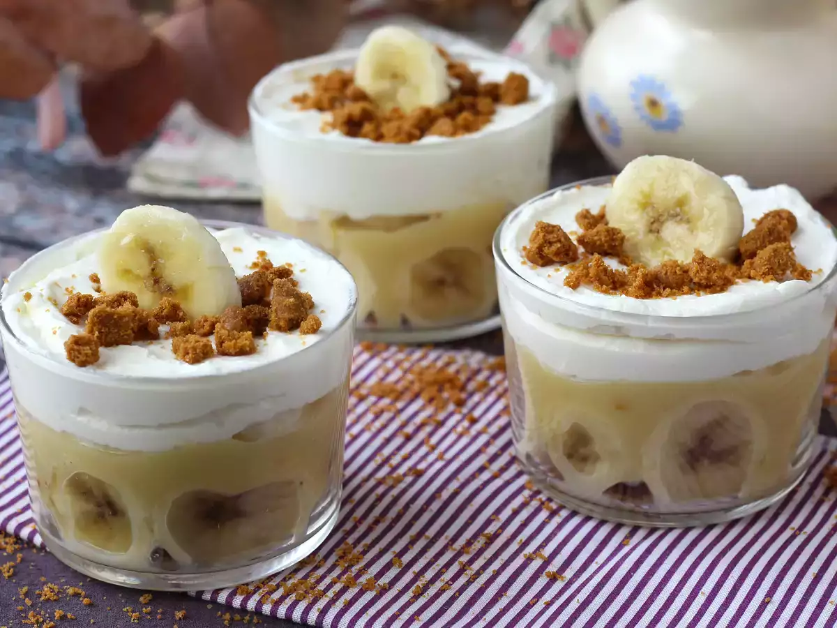 Banoffee-dessert i glas – til alle, der elsker banan og karamel - foto 3