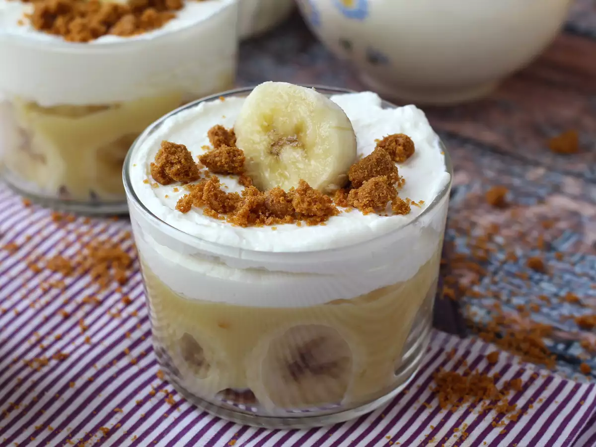 Banoffee-dessert i glas – til alle, der elsker banan og karamel - foto 4