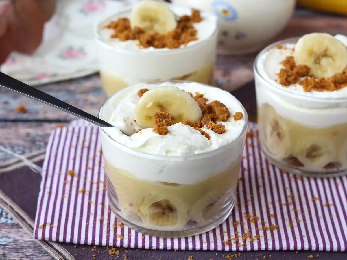Banoffee-dessert i glas – til alle, der elsker banan og karamel - foto 5