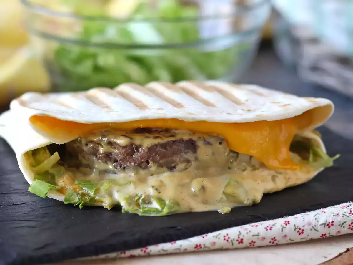 Big Mac-agtige wraps, hurtige, praktiske og økonomiske - foto 3