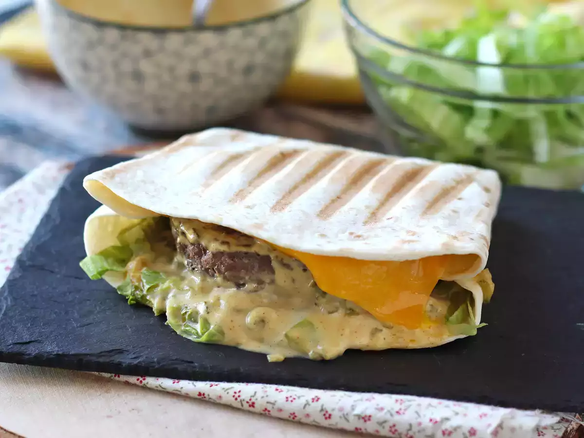 Big Mac-agtige wraps, hurtige, praktiske og økonomiske - foto 4