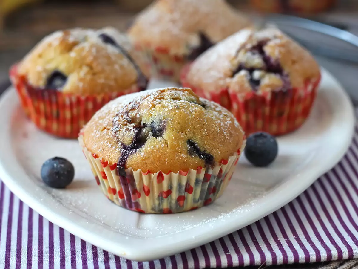 Blåbærmuffins – miniudgave af den klassiske pyrenæertærte - foto 5