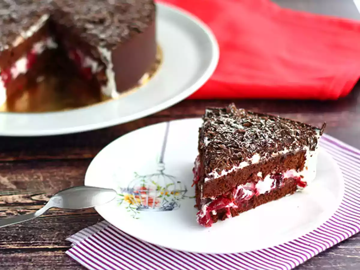 Black Forest-opskrift forklaret i detaljer - foto 5