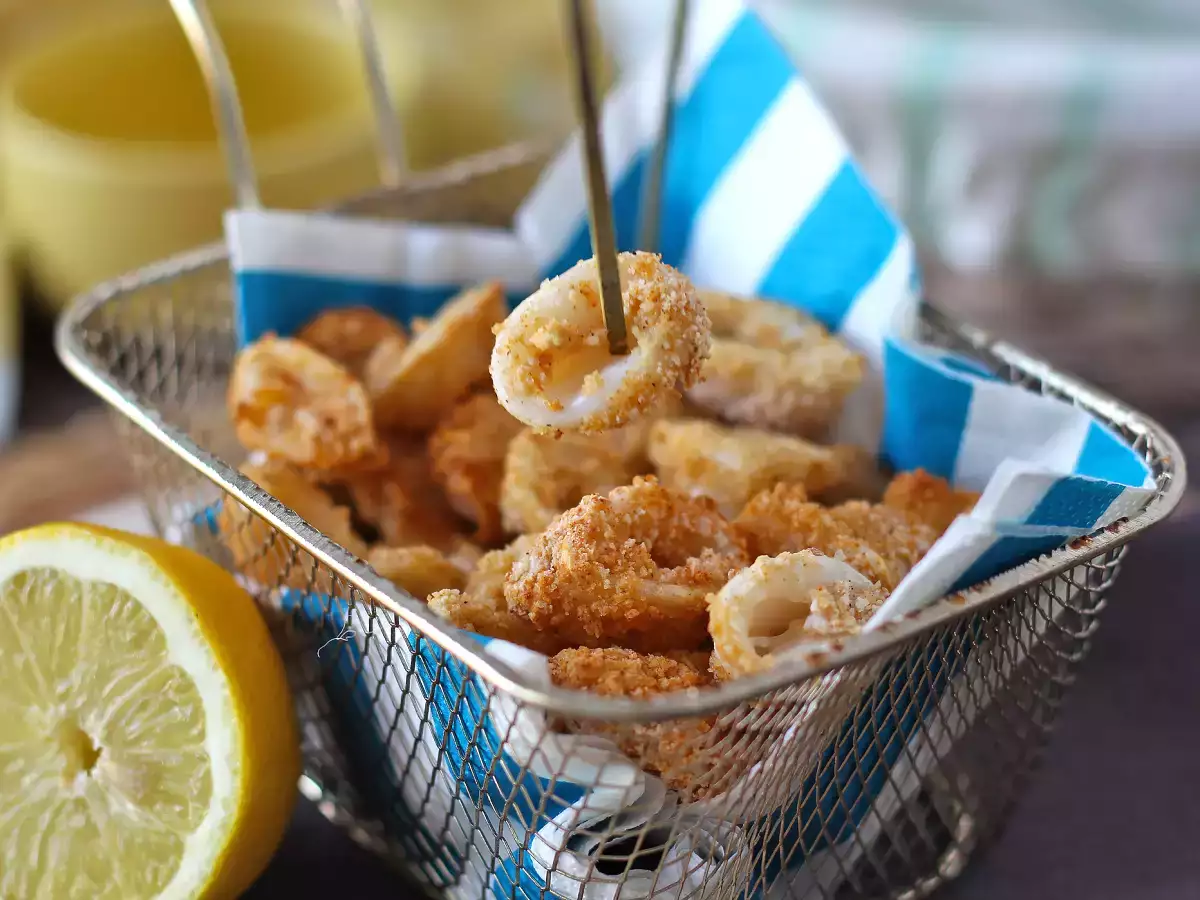 Blæksprutteringe i luftfryser sprøde og lette - foto 4