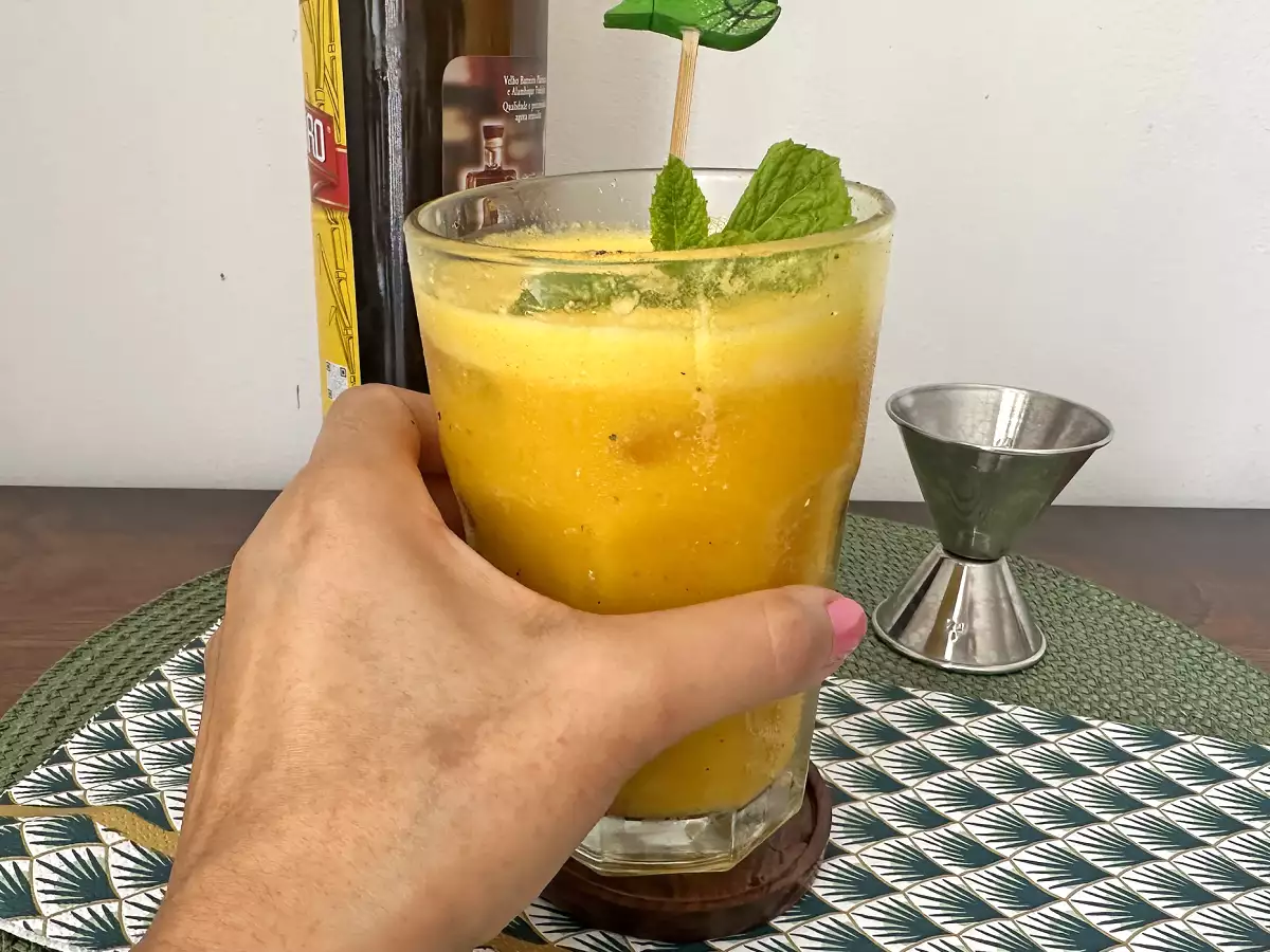 Blendet caipirinha med passionsfrugt: den cremede og forfriskende version af den brasilianske klassiker - foto 3
