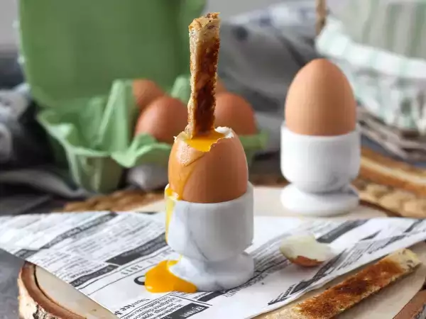 Opskrift Blødkogte æg i air fryer