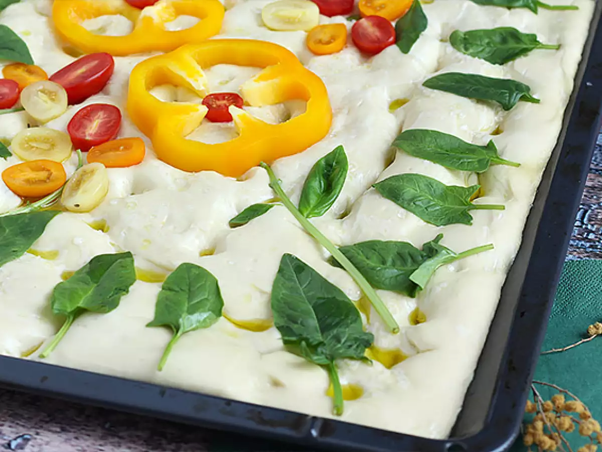 Blomsterfocaccia – focaccia som kunst - foto 5