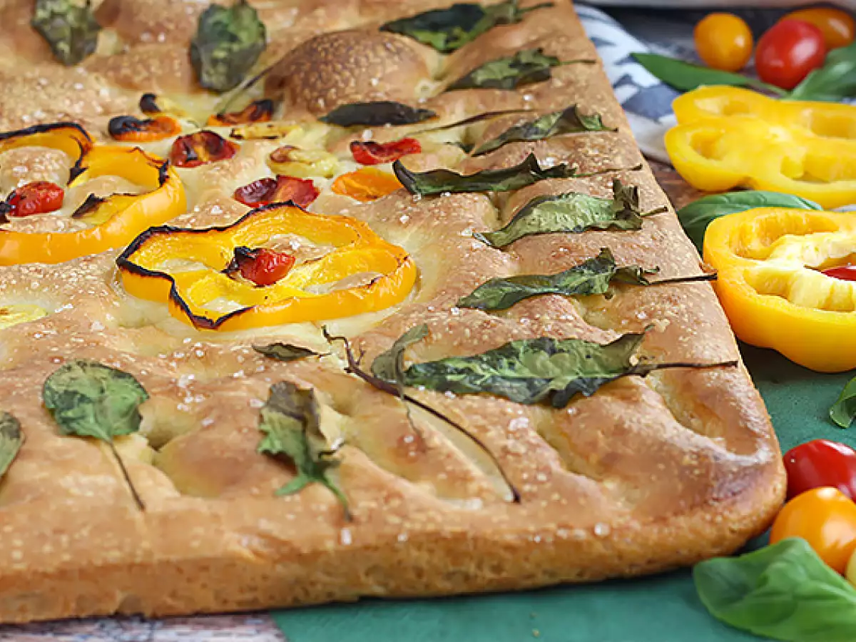Blomsterfocaccia – focaccia som kunst - foto 8