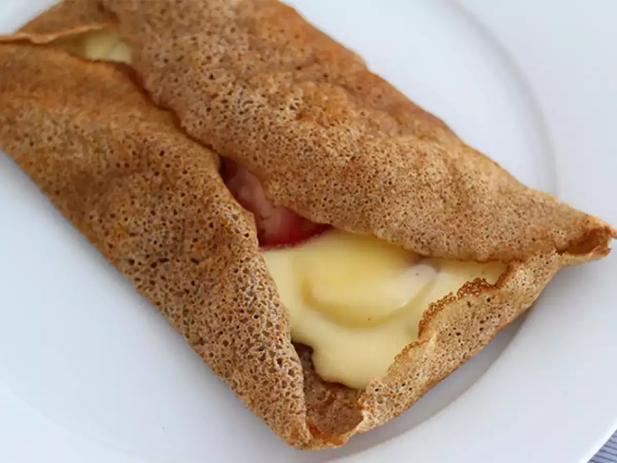 Boghvedegalette med racletteost - foto 2