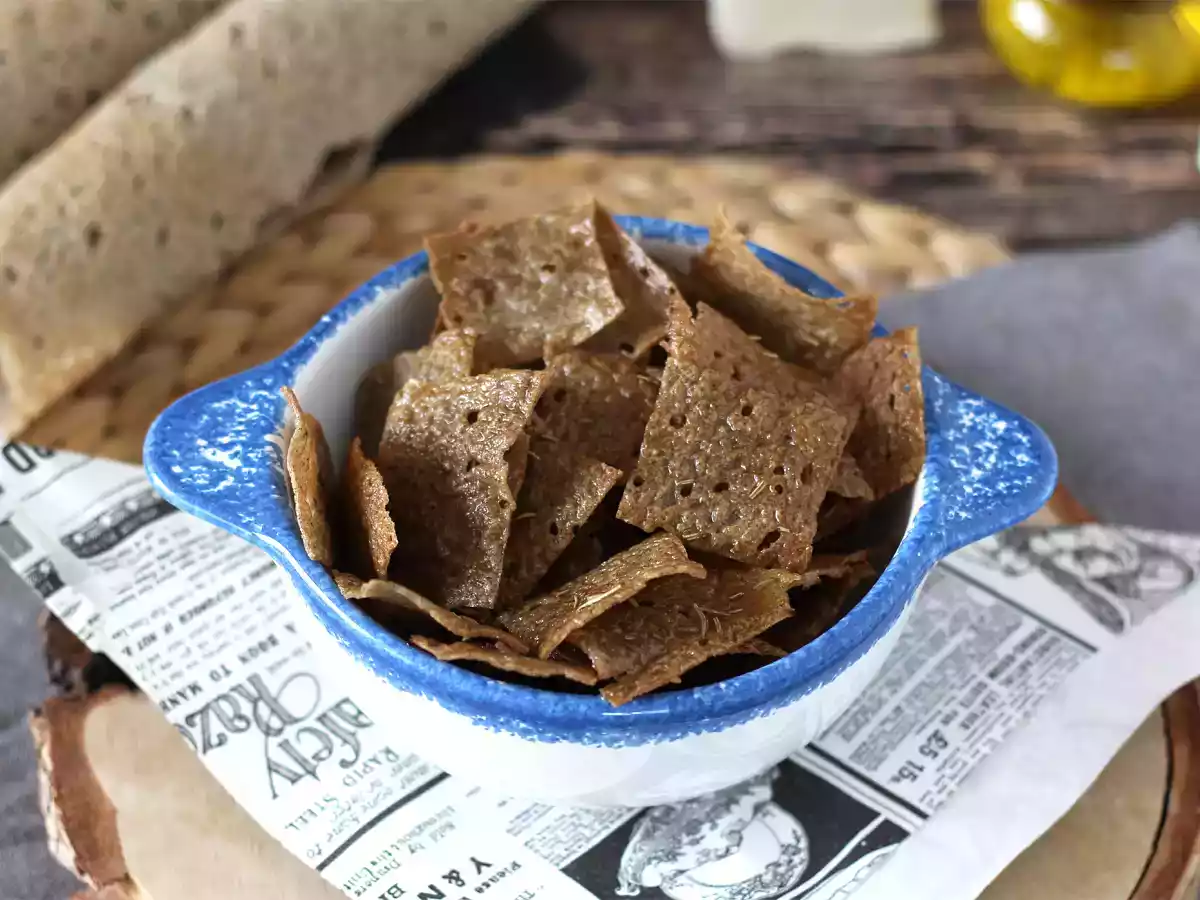 Boghvedepandekagechips: perfekt til en aperitif! - foto 2