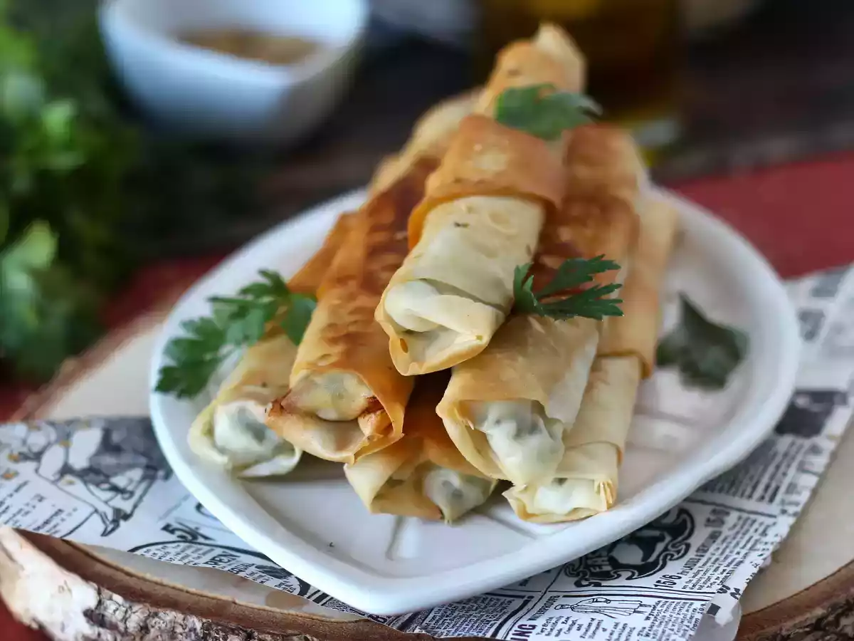 Börek med fetaost og persille - foto 3