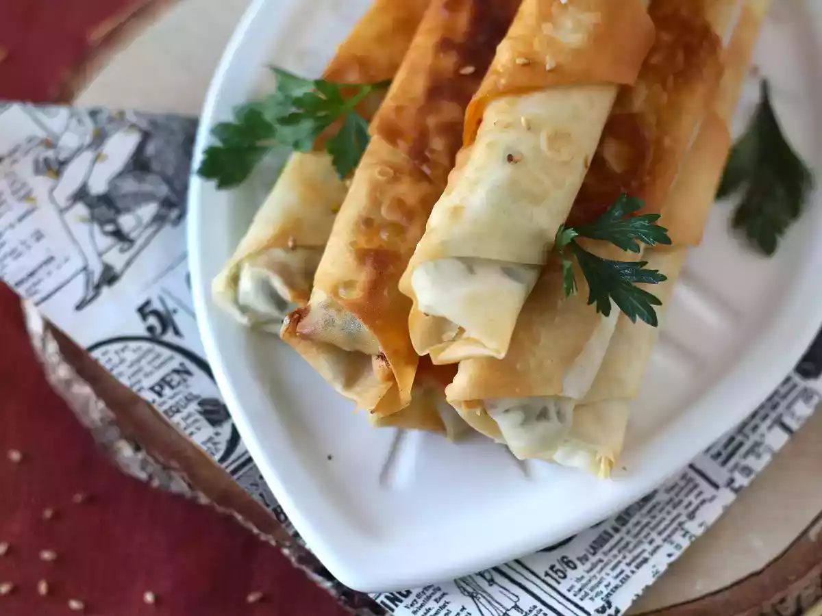 Börek med fetaost og persille - foto 6