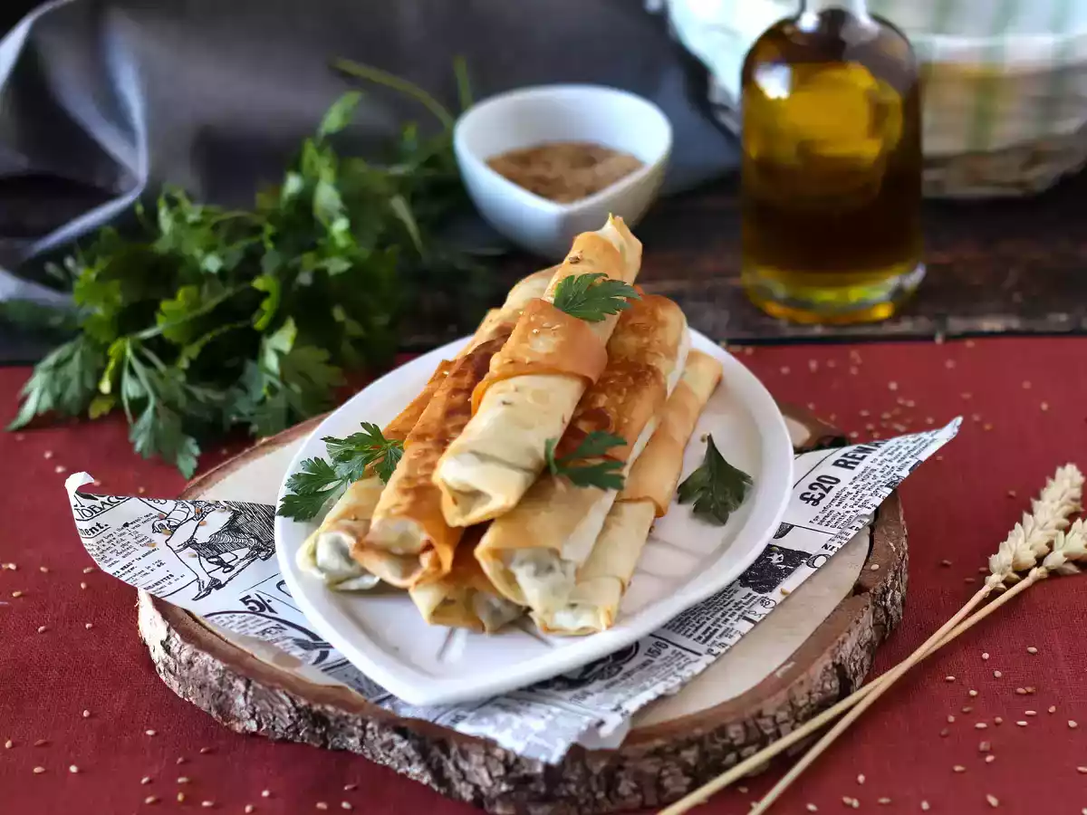 Börek med fetaost og persille - foto 7