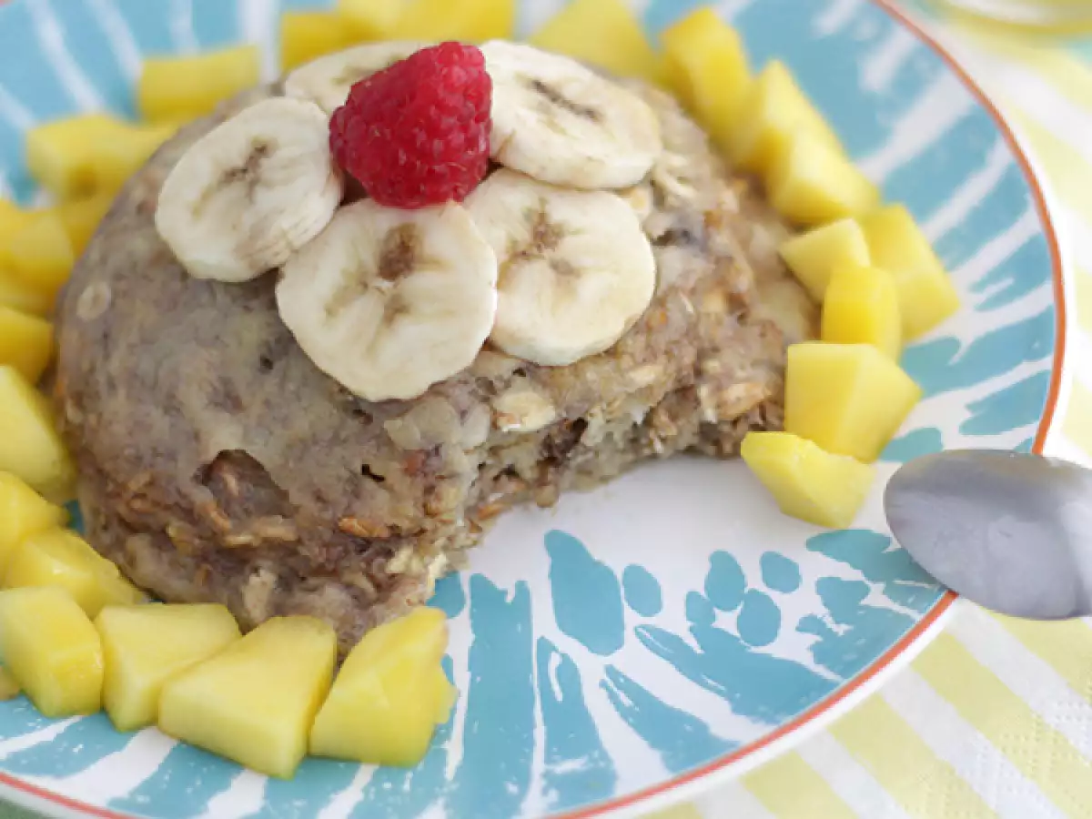Bowl cake med banan - foto 4