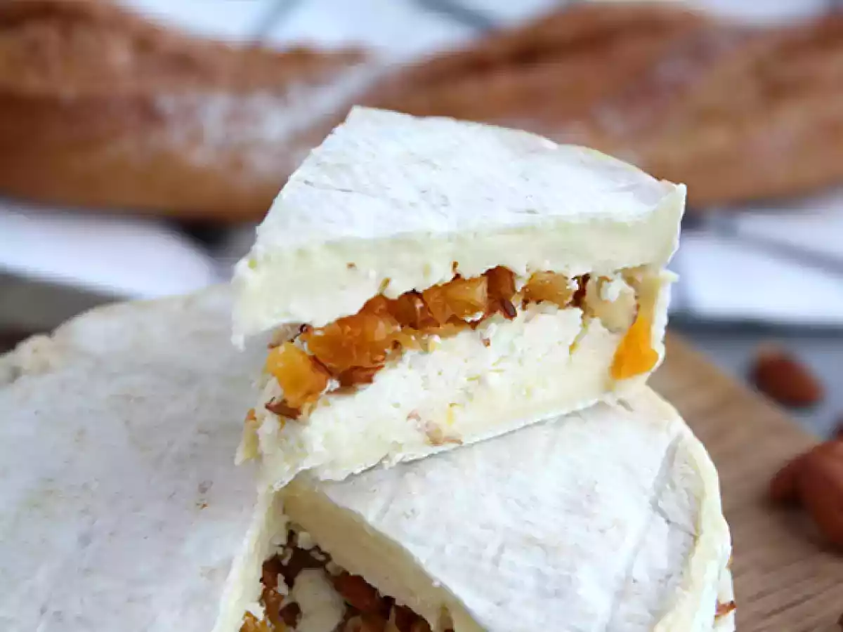 Brie med abrikos- og mandelfyld - foto 2
