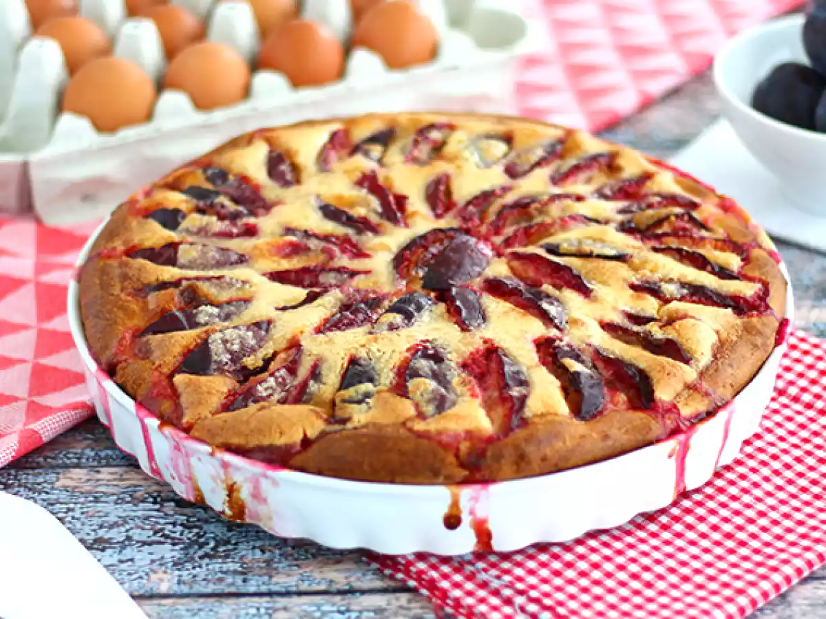 Brioche blommetærte
