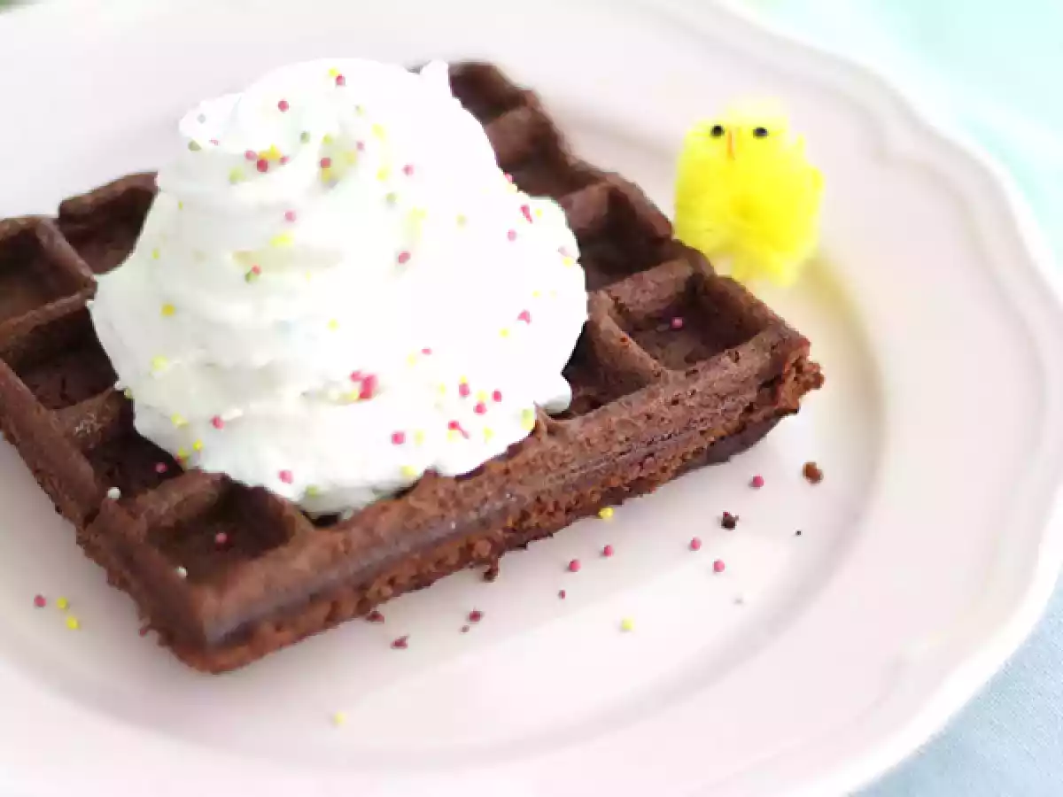 Brownie-vafler