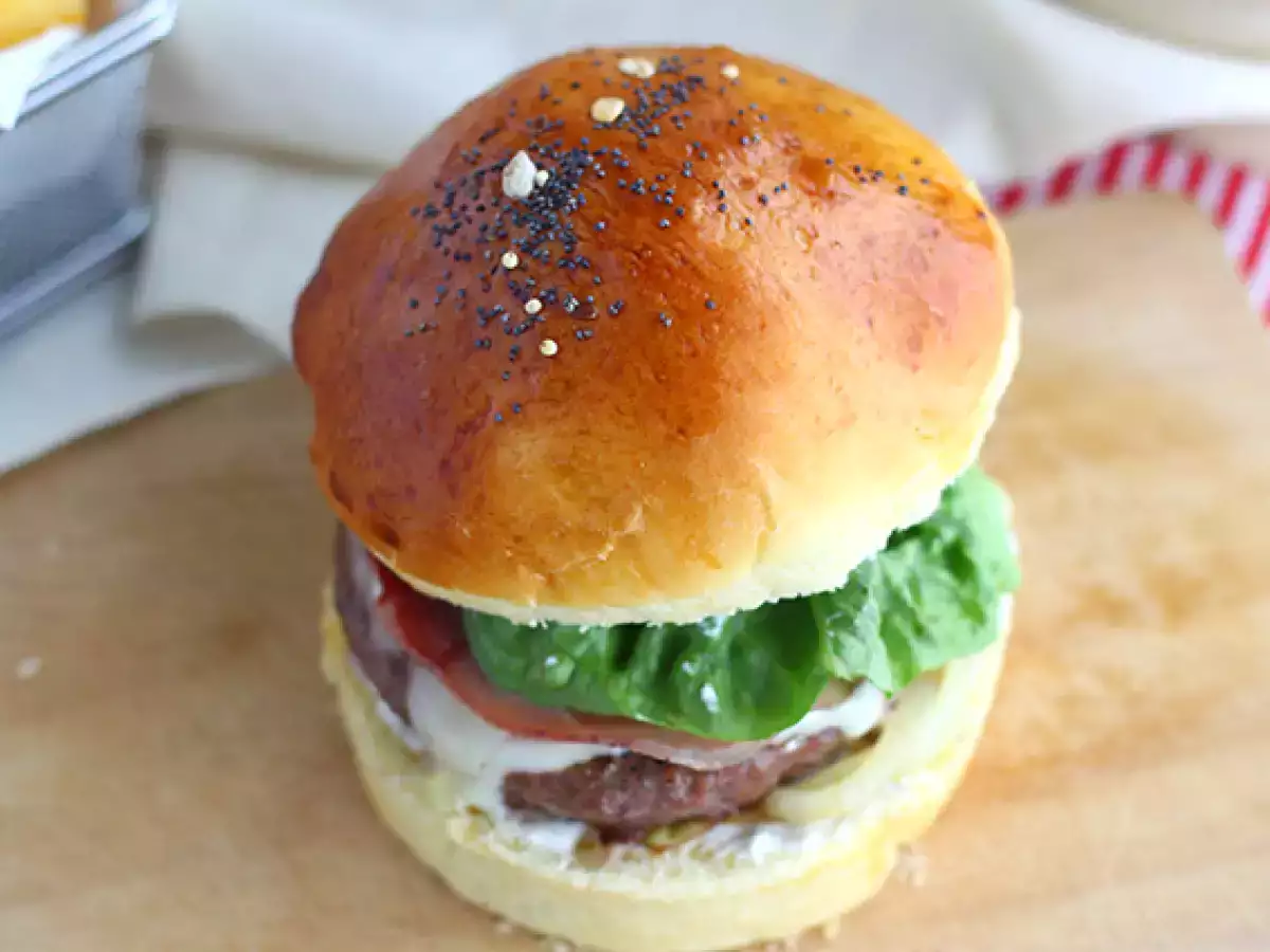 Burger med racletteost - foto 3