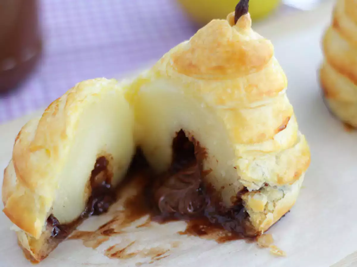 Butterdejspærer med chokoladefyld - foto 3