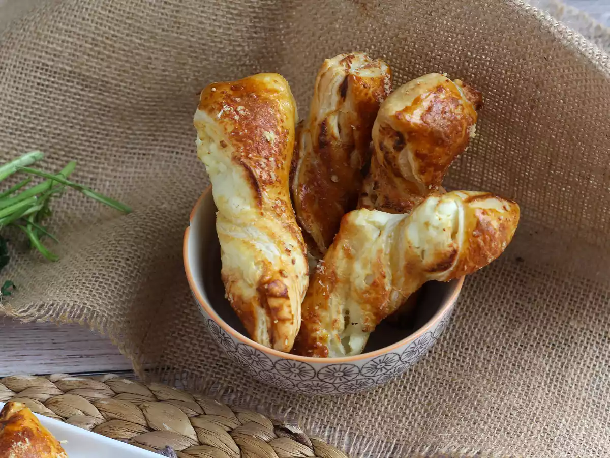 Butterdejssnurrer med ost og persille: et must til aperitiffen - foto 3
