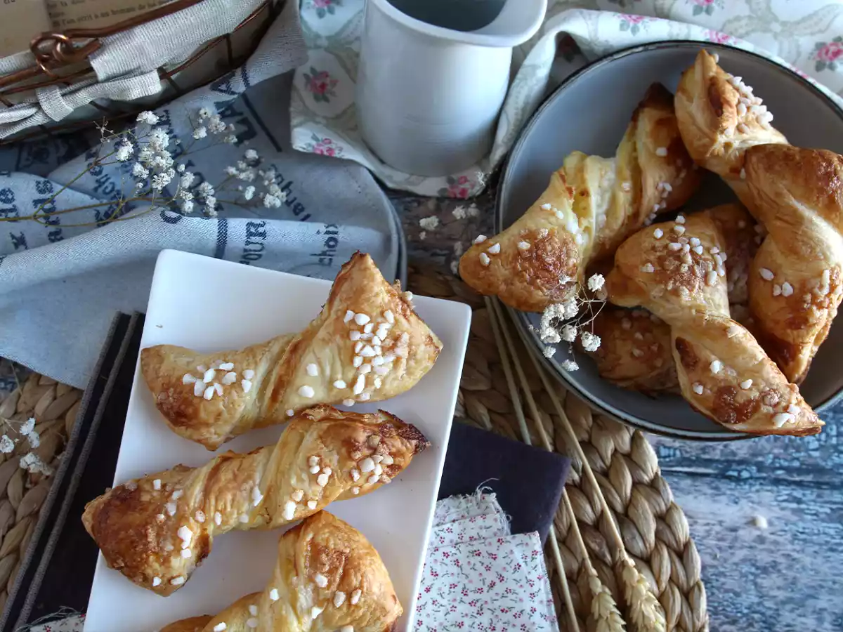 Butterdejssnurrer med vaniljecreme - foto 3